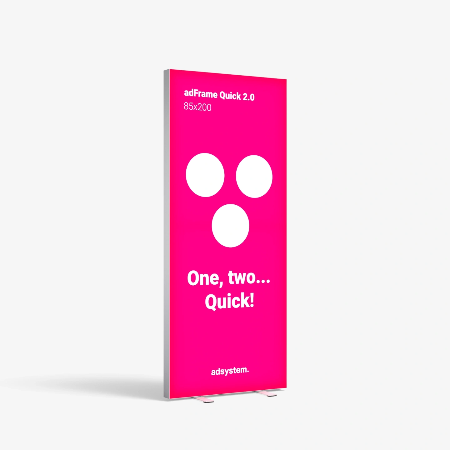 Cassonetto retroilluminato Quick 2.0 85x200