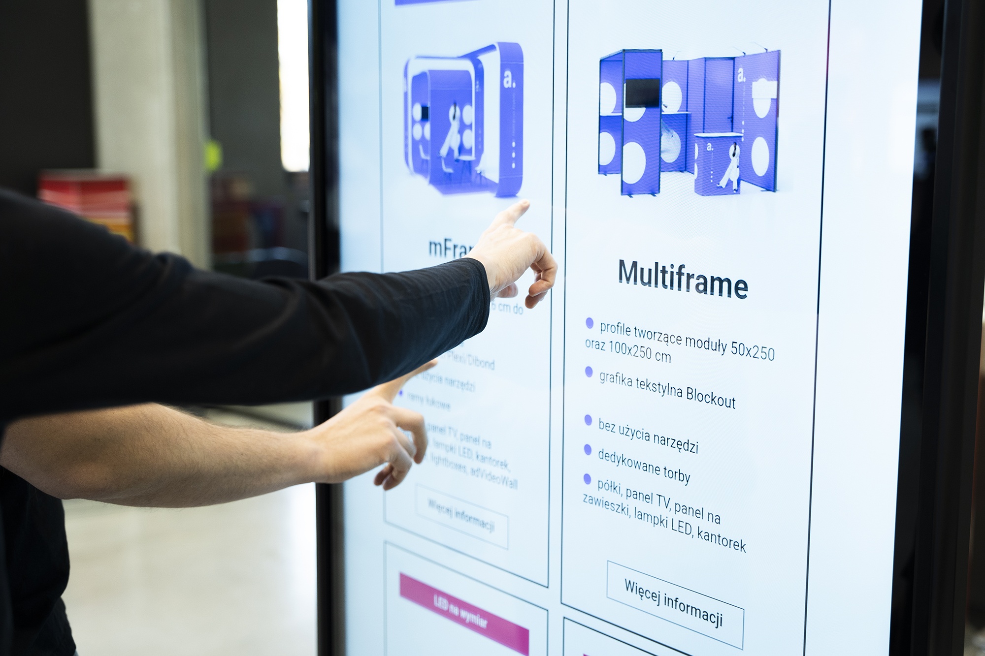 Prezentacja szkoleniowa Expo dla klientów