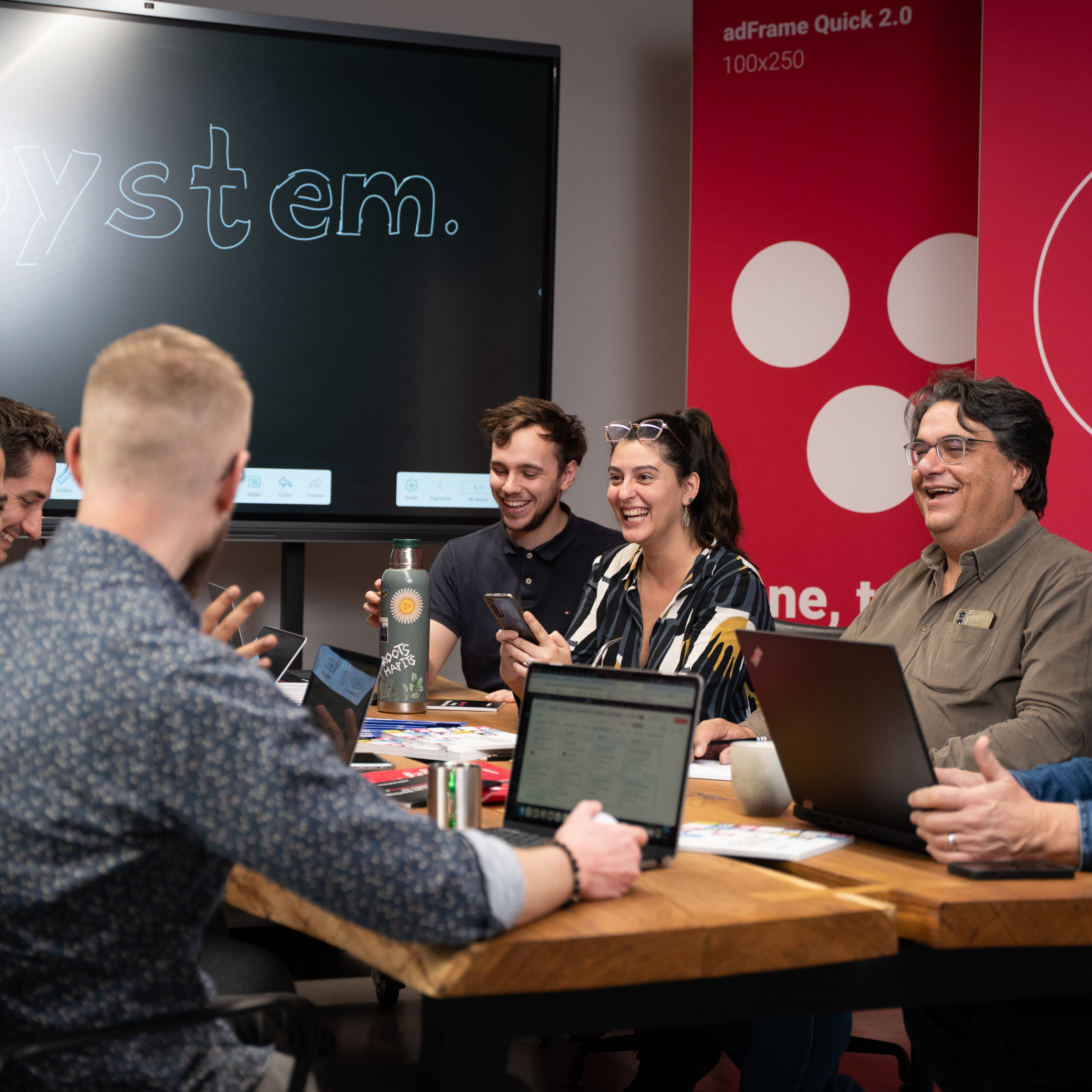 Photo de l’équipe adsystem