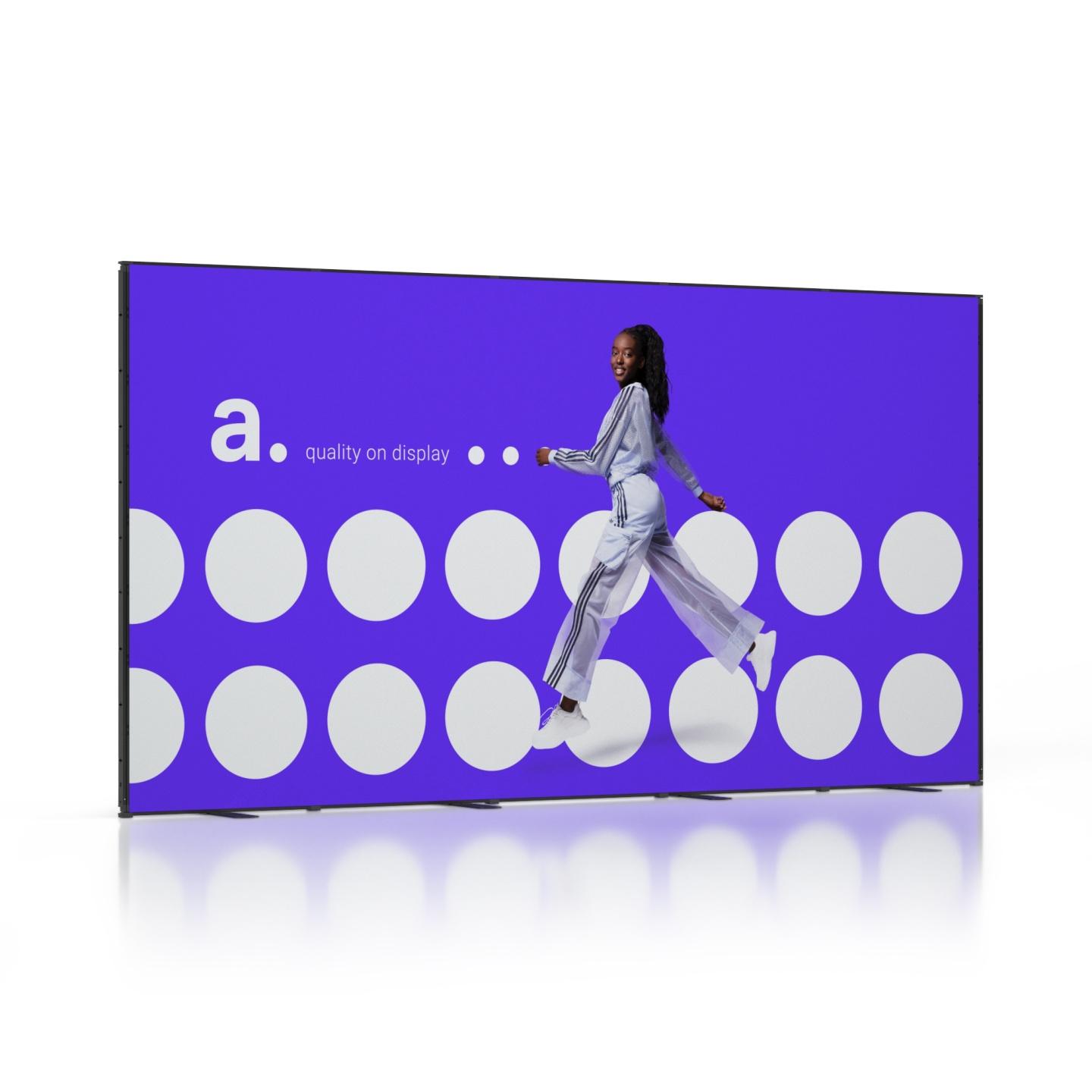 Gotowe stoisko Multiframe pólwyspowe 4x3