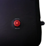 Brama round close-up da válvula de esvaziamento da tenda