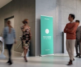 Roll-up reklamowy Drop 100x210 cm