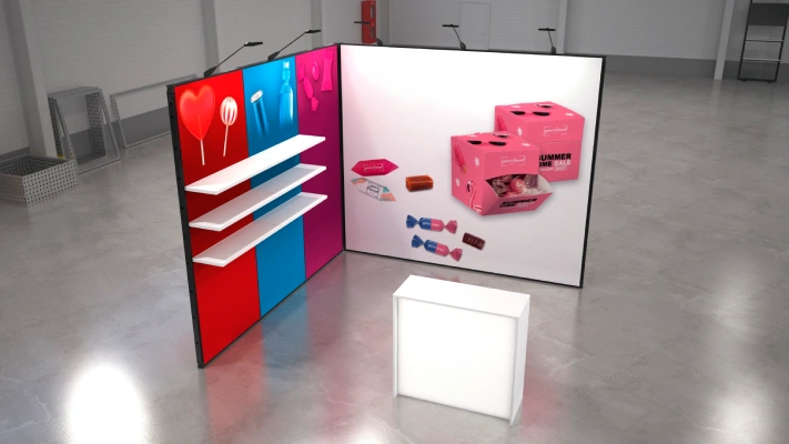 stoisko targowe multiframe