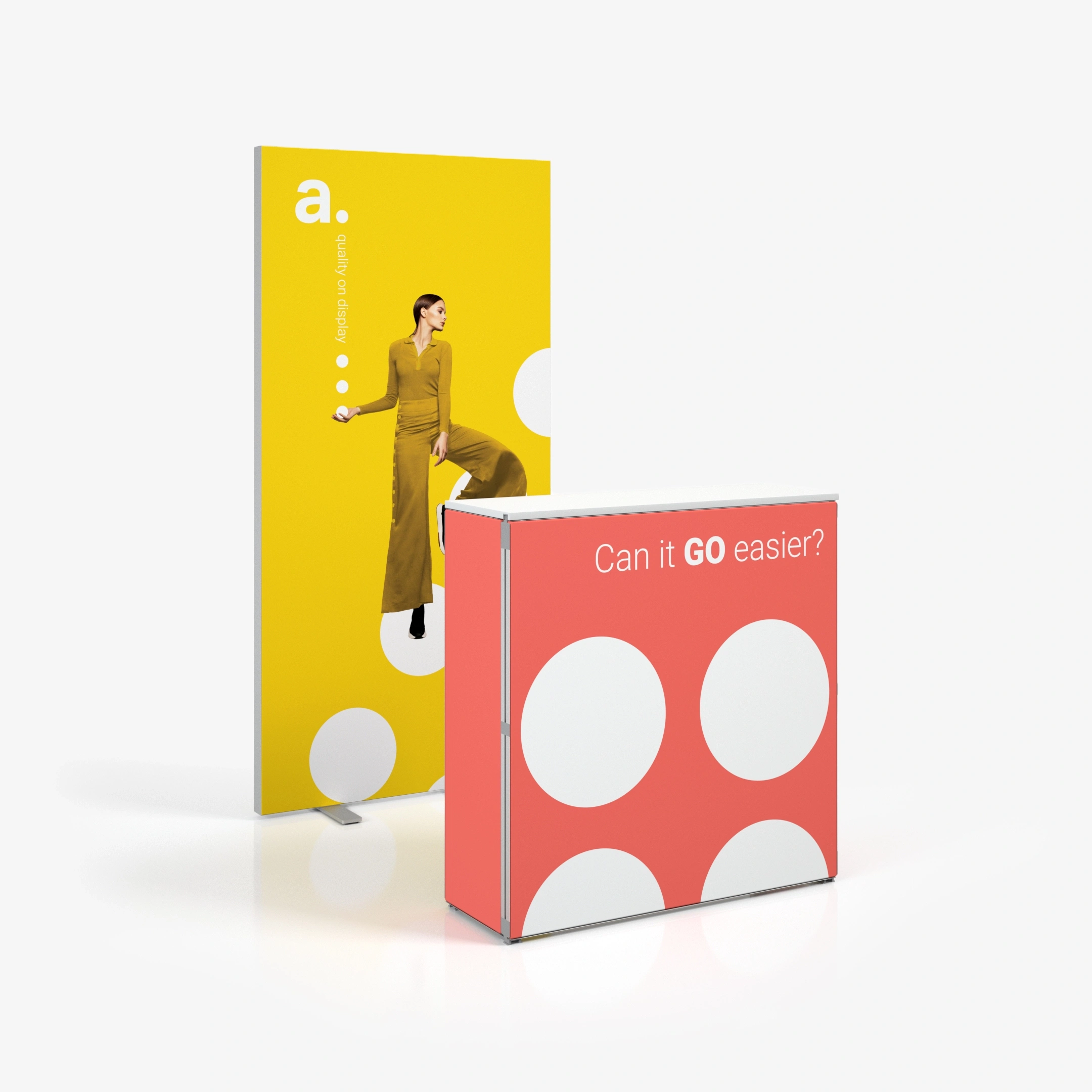 Starter Combo counter + advertising lightbox