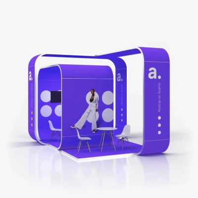 Modulowa zabudowa targowa