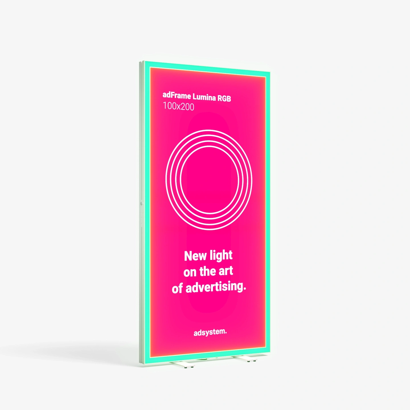 Lumina 100x200 kaseton reklamowy podswietlany