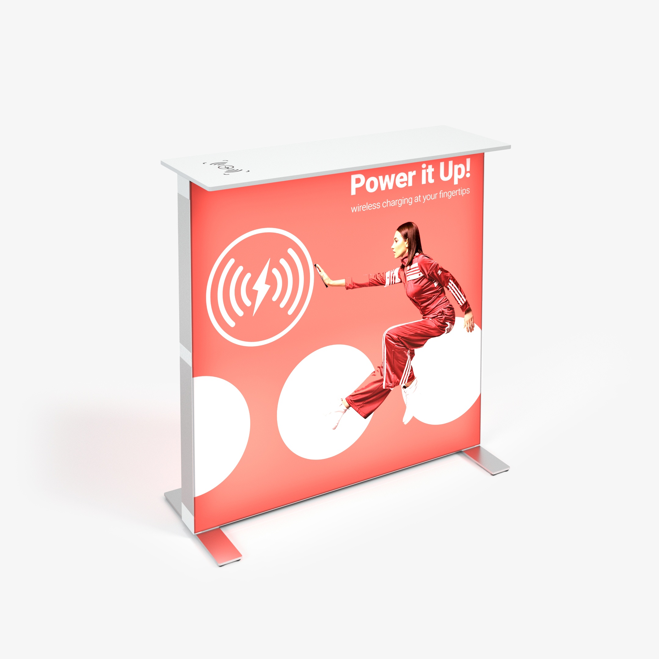 Trybunka reklamowa indukcyjna Pop-up