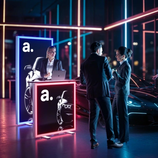 file-meta-description.nowoczesnestoiskowystawienniczezpodświetleniem-rgb,zinterakcjądwóchosóbbiznesowychwfuturystycznymotoczeniu.