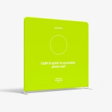 Adwall vario prosta light 240cm konstrukcja z nadrukiem